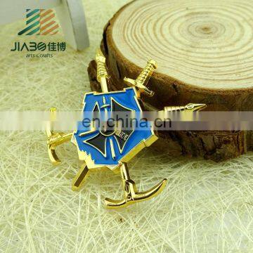 Custom Made Lapel Pin Badge Suit Pin Badge Back With Butterfly photo-4