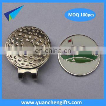2016 Nice gifts golf set golf cap clip with ball marker