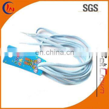 Hot selling polyester oval shoelace string