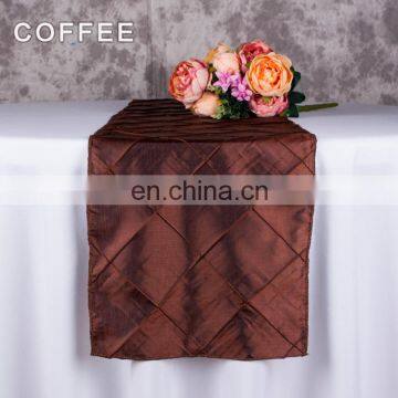 Taffeta Dinner Table Runner for Wedding Banquet Decoration photo-6