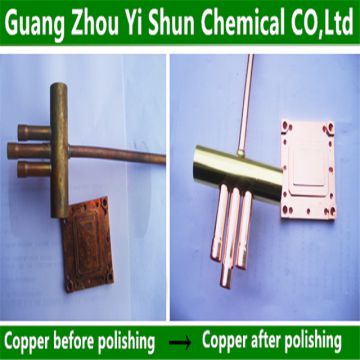 Metal polishing agents Copper polishing agent Electroless polishing process for copper