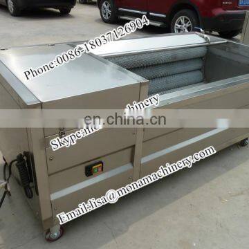 2016 Commercial Fruit and Vegetable Washing Machine/ Automatic Turmeric Washing & Polishing Machine photo-6