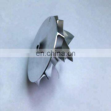 TD05H 20G Upgrade Reverse 56.58/73.04mm 6+6 Blades Tapered Tip Angle:30 Turbo Billet/milling/aluminum 2618 Compressor Wheel photo-4