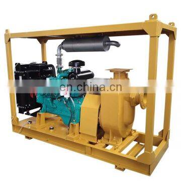 High Quality 6 Inch Diesel Engine Driven Sewage Self Priming Pump