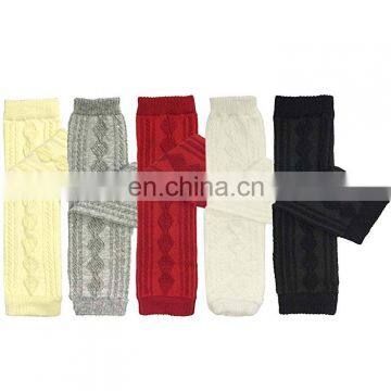 Solid color rhombus Baby leg warmers Red Black performance Children's knee pad