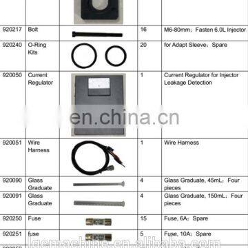 Auto Diagnostic Tool HUS-3000 HEUI Electronic Fuel Diesel Injector Calibrating Machine photo-6