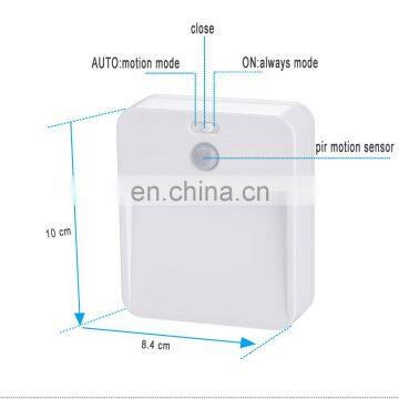 TS Lighting 3 x AA Battery Motion Light Pir Motion Sensor Light Induction Night Light for Bathroom photo-3