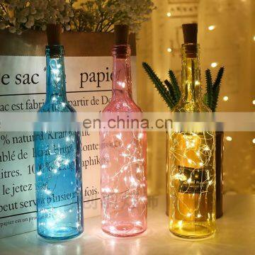 2M LED String Lights Garland Copper Wire Cork String Fairy Lights Wine Bottle Lights For Valentine Wedding Home Xmas Decoration photo-6