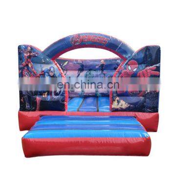 Superhero Inflatable Commercial Jumper Moon Bounce House For Sale