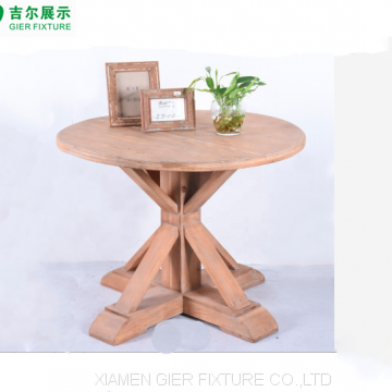 Antique Decorative Home Furniture Vintage Rustic Recycled Wooden Dining Table photo-4