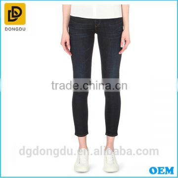 Fashion Design Women Garment Factory Denim Trousers Skinny Jeans