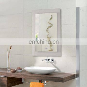 CE RoHs Hotel Bathroom Acrylic Wall Led Mirror Light Touch photo-3
