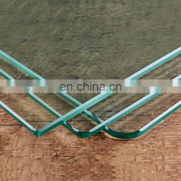 8mm Building Glass Tempered Floating Clear Glass Colorful Tile Glass Mosaic for Building Material