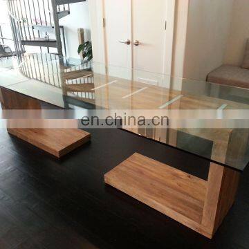 Factory Price Wholesale Customized Large Size Tempered/toughened Glass Table Top
