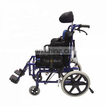Rehabilitation Therapy Supplies Handicapped Cerebral Palsy Baby Kids Wheelchair photo-5