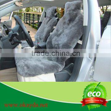 low price patchwork sheepskin car seat cover