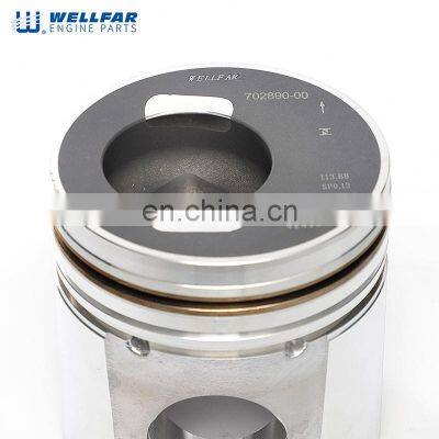 E21850 Wellfar 6CTAA300 6ct Piston Kit For Cummins Spare Parts photo-3