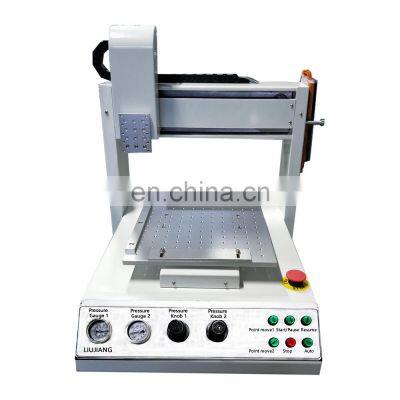 Three Axis Dispensing Machine and Double Head Adjustable Glue Robot photo-3