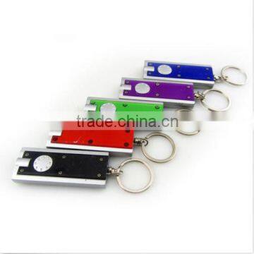 5Pcs Portable KeyRing Light Torch Keychains FlashLight LED Mini