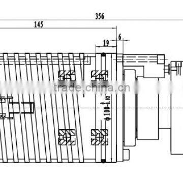 100DK24-BT30 CNC Drilling/tapping BT30 24000rpm atc spindle for machine center
