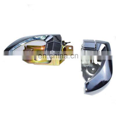 Free Shipping!Pair Chrome Door Handle Inside Rear Left Right For 03-09 Kia Sorento 83610-3E011