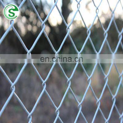 Hot Galvanized Used Chain Link Diamond Shape Fence for Wholesale