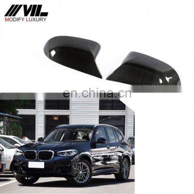 replacement Carbon Mirror Cover Rear Side View caps F85 F86 Gloss for BMW X3 X4 X5 X6 G01 G02 G05 G06