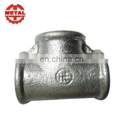 Professional Enterprise Supply Water Pipe Connector malleable fittings Tee