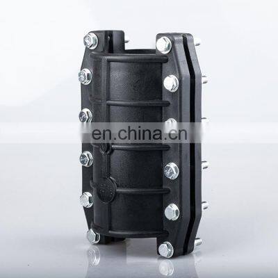 Black Male Thread Fittings Polyethylene Spigot Hdpe Hot Fusion Fitting