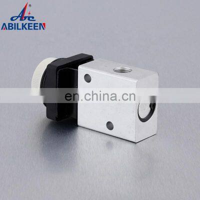 Protruding Type Control Valve Stainless Steel JM322PPL G1/4 Thread Raised Head Mechanical Pneumatic Valve