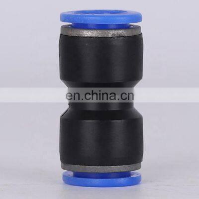 M4 M6 M8 M10 M12 PU Types Of Push In Straight Connector Plastic One Touch Air Hose Fittings Pneumatic photo-2