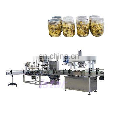 Automatic  Beef Granules Pickles Liquid Filling Machine