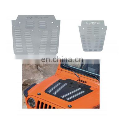 Cover cooling plate  bonnet car  auto bonnet Radiating plate high quality factory For Jeep JK poisonous spider