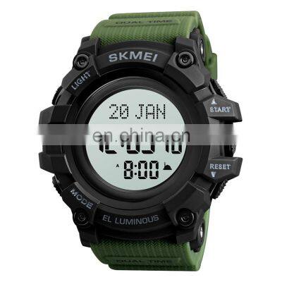 SKMEI 1680 Digital Compass Waterproof Qibla Direction Azan Watch for Muslim Prayer