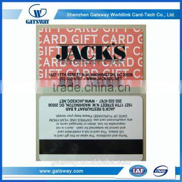 Custom Printed Plastic PVC Card Sample Membership Card