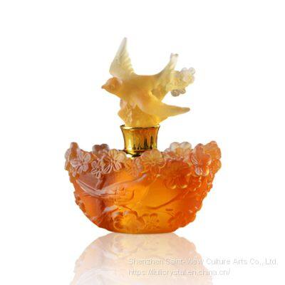 2021new Cherry blossom perfume bottle sakura Perfume bottle Refillable oil perfume