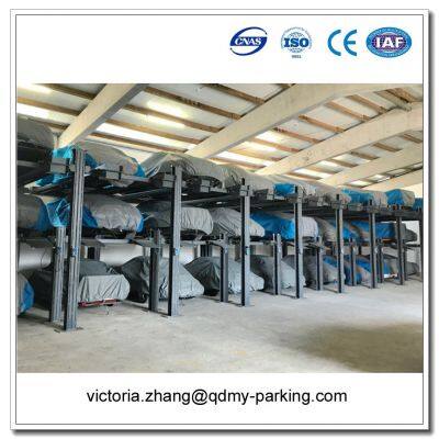 CE Four Post Triple Car Stacker/3 level Underground Garage Lift/Double Deck Car Parking/Car Lift Platform