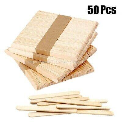 Hot Sale Disposable wooden ice cream sticks in Bulk Factory Direct