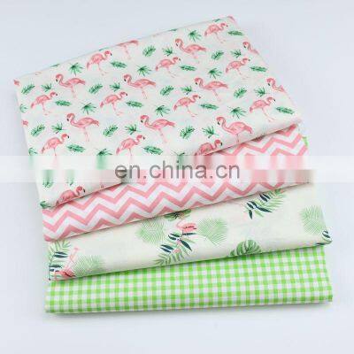 Cotton Twill Printed Fabric Cartoon Flamingo Kindergarten Baby Pure Cotton Bedding Products Fabric photo-4
