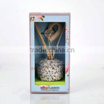 50ml Home fragrance Aroma artistical Reed Diffuser with ceramic bottle SA-2111