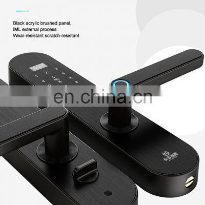 Smart Lock Anti-theft Keyless Fingerprint App For Home Finger Wi-Fi Digital Lock for Tuya TT Smart Door Lock photo-3