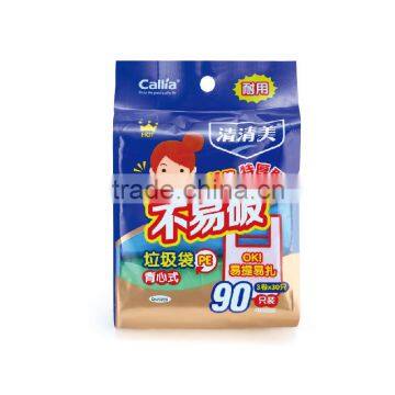 Customized High Quality PE Plastic Garbage Bags T-shirt Bags on Roll photo-4