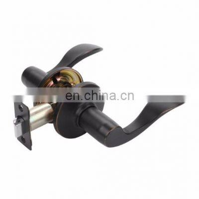 High Security 5 Pin Oil Rubbed Bronze Handle Door Cylinder Lock for wooden door