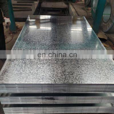High Quality 0.5-1mm Thick Galvanized Coated Steel Sheet Galvanized Metal Sheet Price