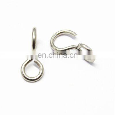 Factory Price Small Metal J Hook With Loop