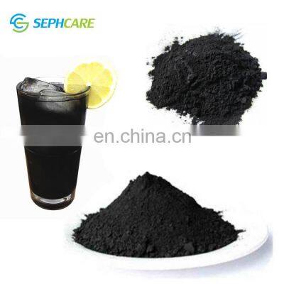 Sephcare edible color E153 vegetable carbon black food pigment