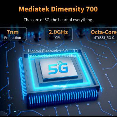 HiDON Factory Price 6.52 Inch 5G Android 11.0 Octa-Core IP68/IP69K 8GB+128GB Rugged Phone With NFC+PTT+5G Dual Sim Card+SOS+Navigation photo-4