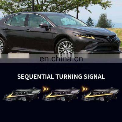 The Latest Upgrade to Lexu-s Style Full LED Headlamp Headlight for TOYOTA Camry Head Lamp Head Light 2017-2020 photo-2