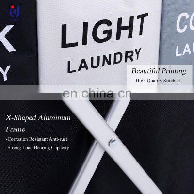 Collsilicone Apsible Mini Wicker Folding Laundry Basket Hands Free With Baby Animals photo-4