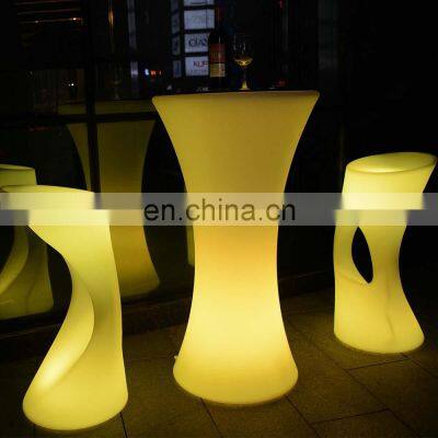 Night Club Furniture Beach Cube Chairs Wine Drink Bar Tables Cocktail Bar Counter Adjustable Bar Stool